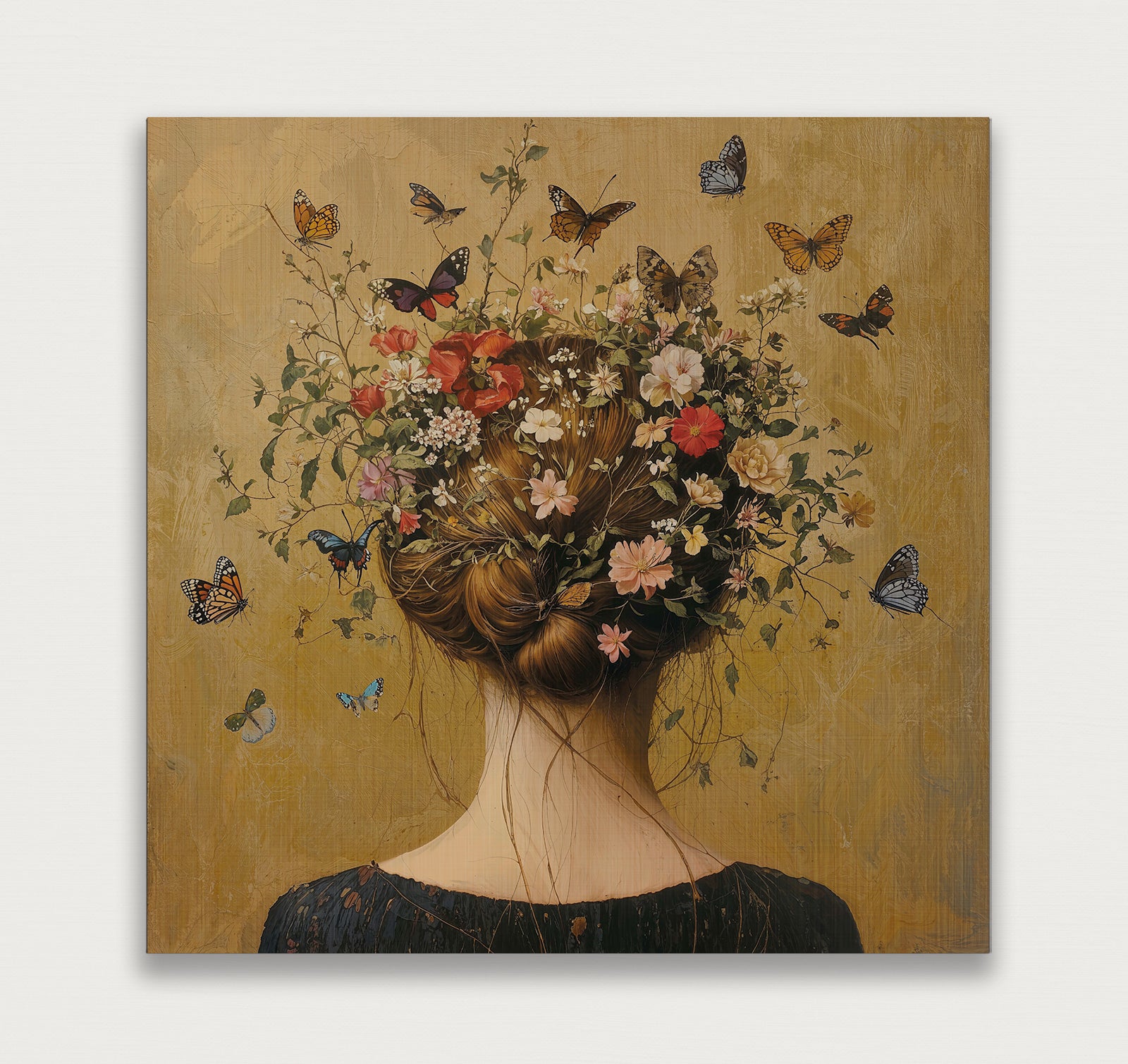 Sigrid · Aluminium-Poster vierkant-House of Posters-House of Posters