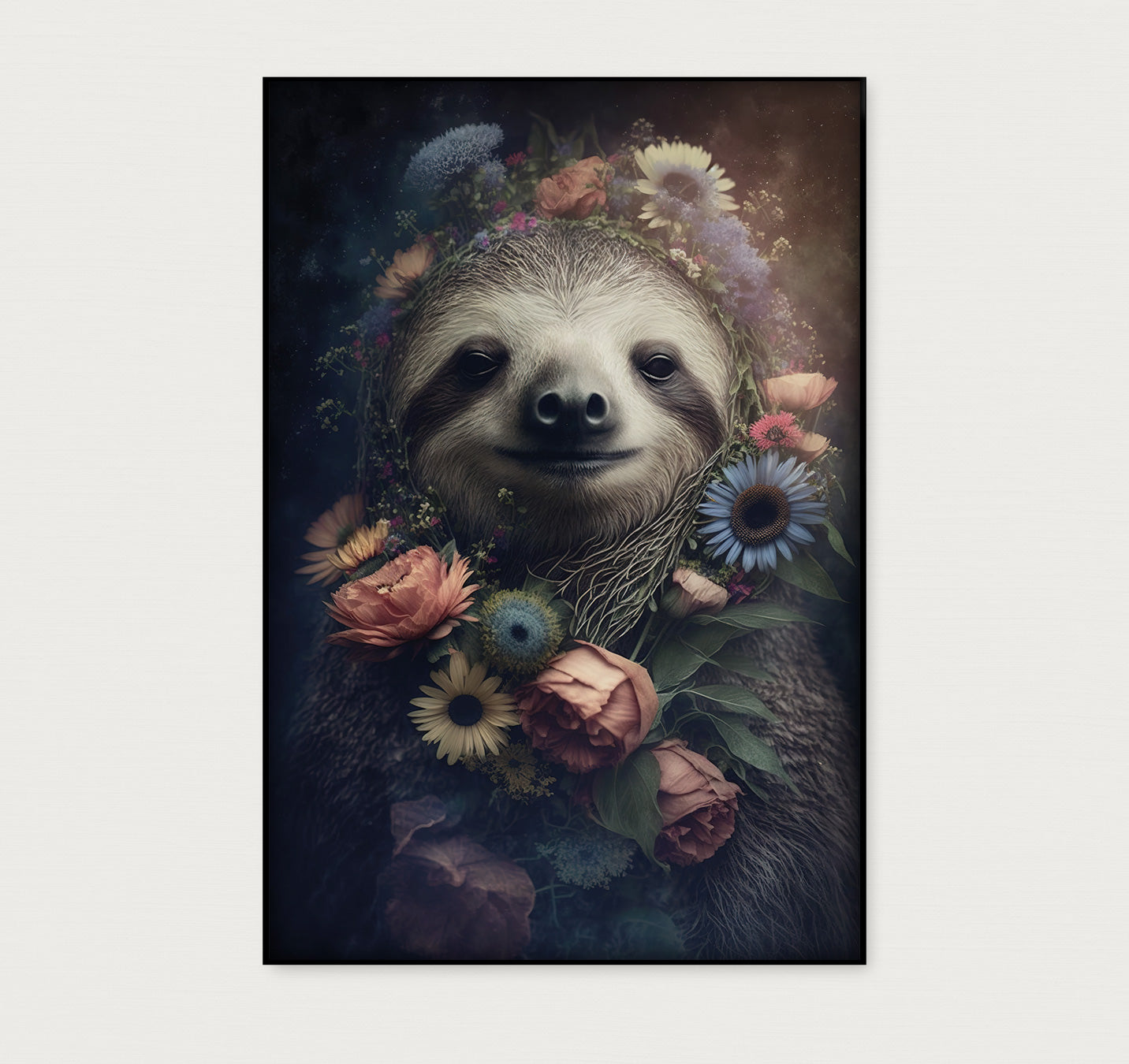 Sloth · Artframe-Poster staand-House of Posters-House of Posters