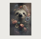 Sloth · Canvas-Poster staand-House of Posters-House of Posters