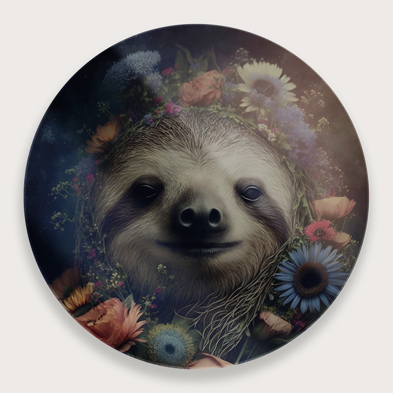 Sloth · Plexiglas-Muurcirkel-House of Posters-House of Posters