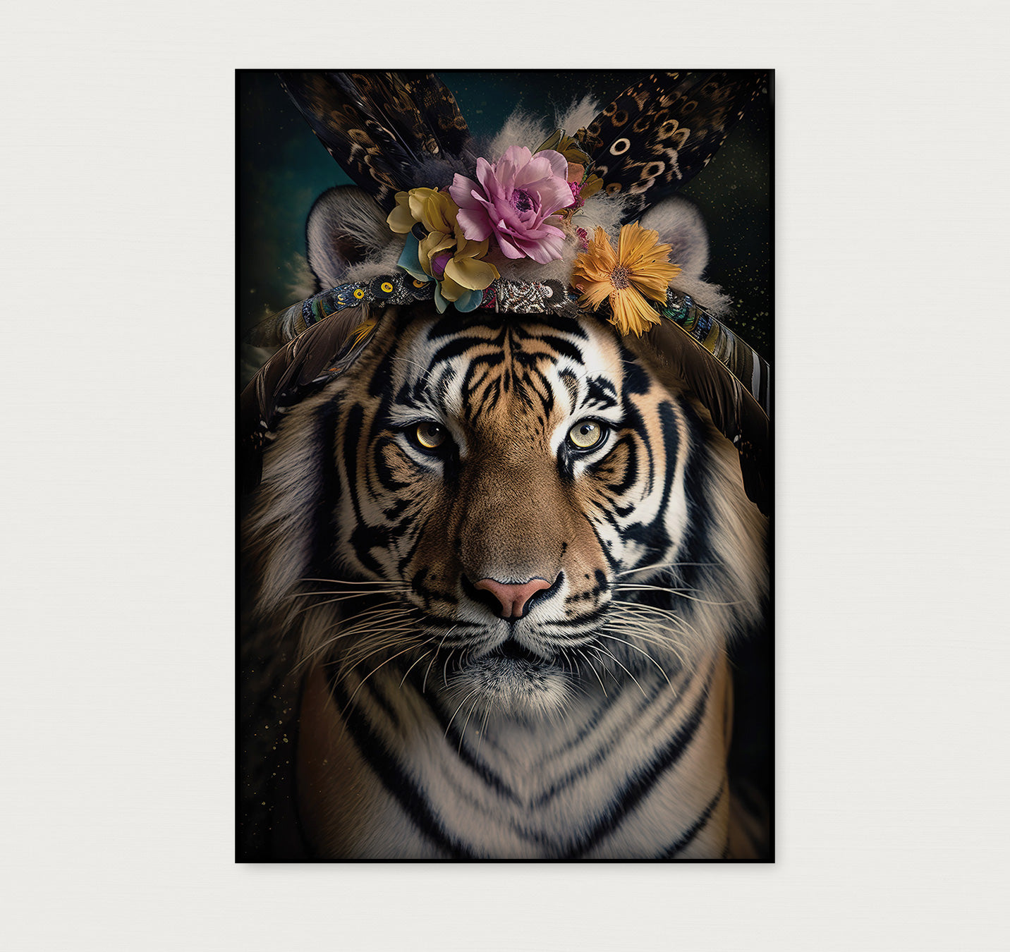 Tijger 4 · Artframe-Poster staand-House of Posters-House of Posters