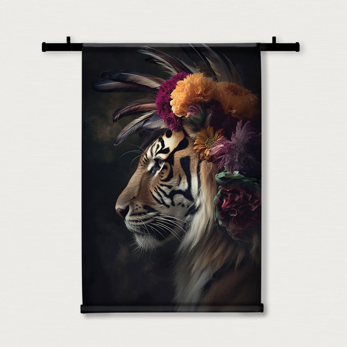 Tijger 6 · Wandkleed-Wandkleed-House of Posters-House of Posters