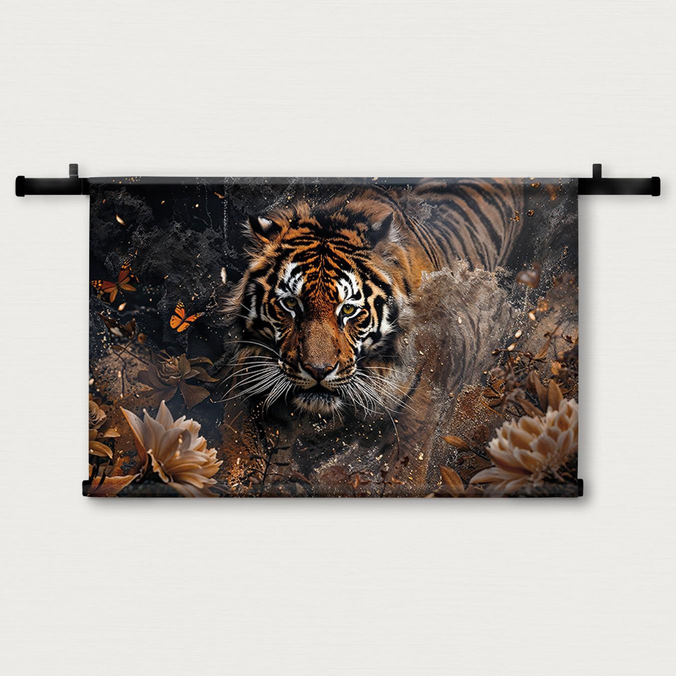 Tijger 7 · Wandkleed-Wandkleed-House of Posters-House of Posters