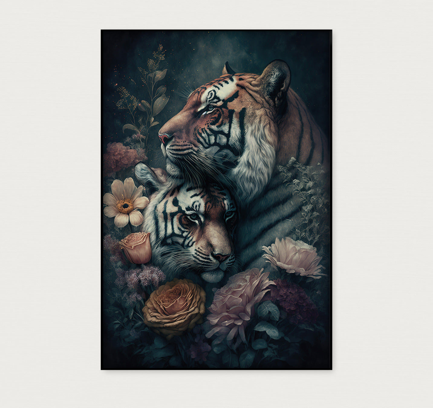 Tijger Couple · Artframe-Poster staand-House of Posters-House of Posters