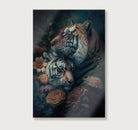 Tijger Couple · Plexiglas-Poster staand-House of Posters-House of Posters