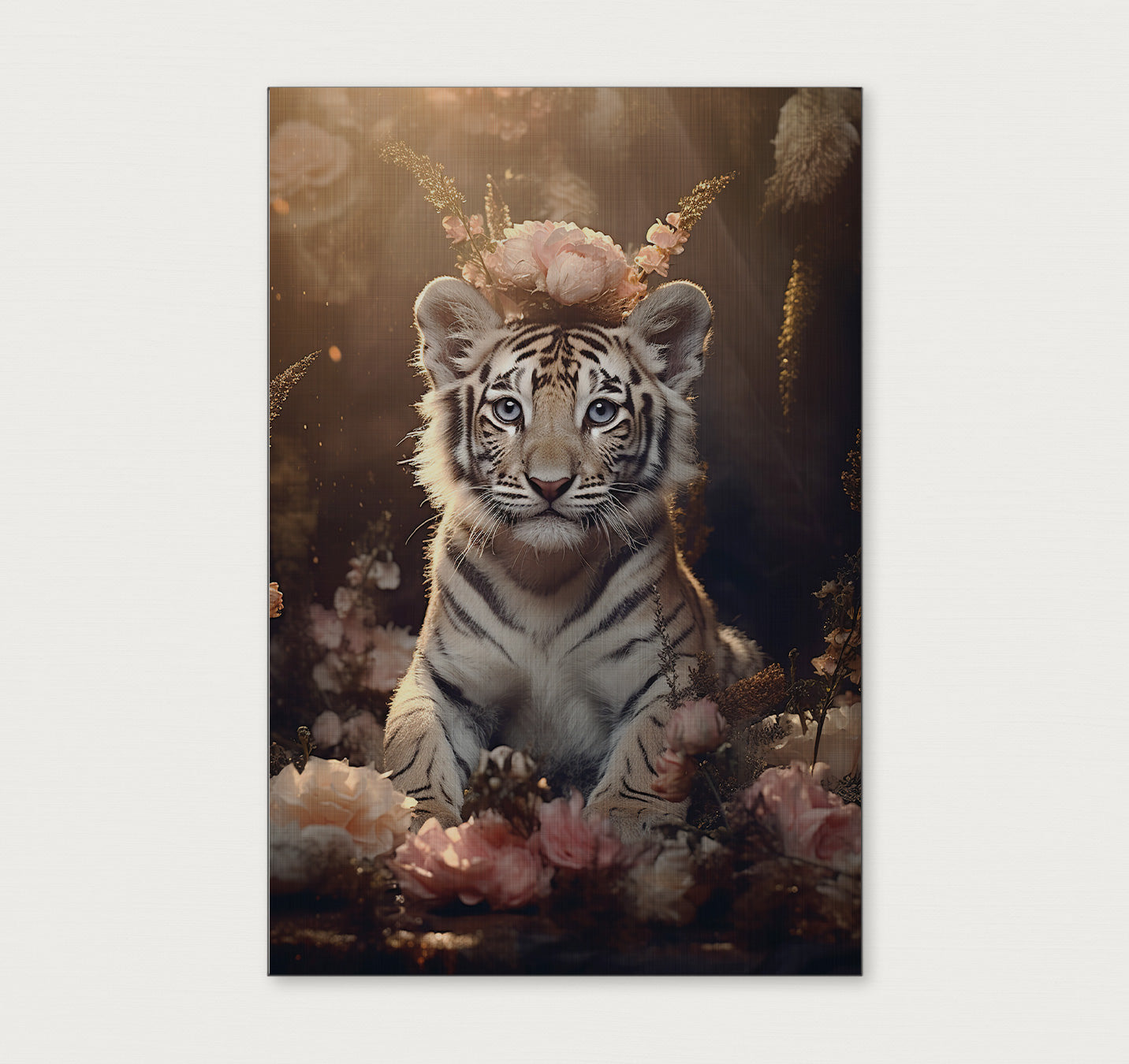 Tijger jong-Poster staand-House of Posters-House of Posters