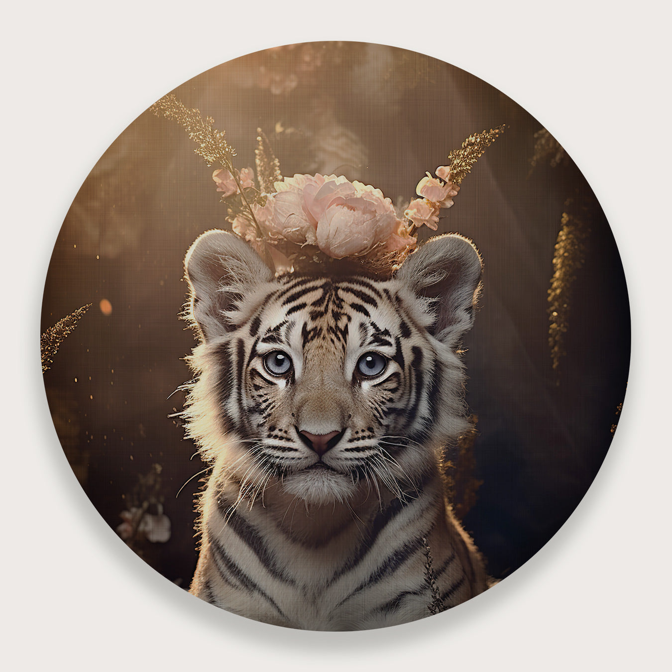 Tijger jong · Muurcirkel-Muurcirkel-House of Posters-House of Posters