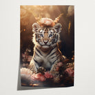 Tijger jong · Papier-Poster staand-House of Posters-House of Posters