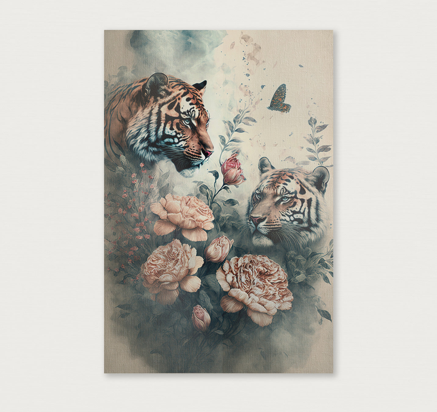 Tijgers · Canvas-Poster staand-House of Posters-House of Posters