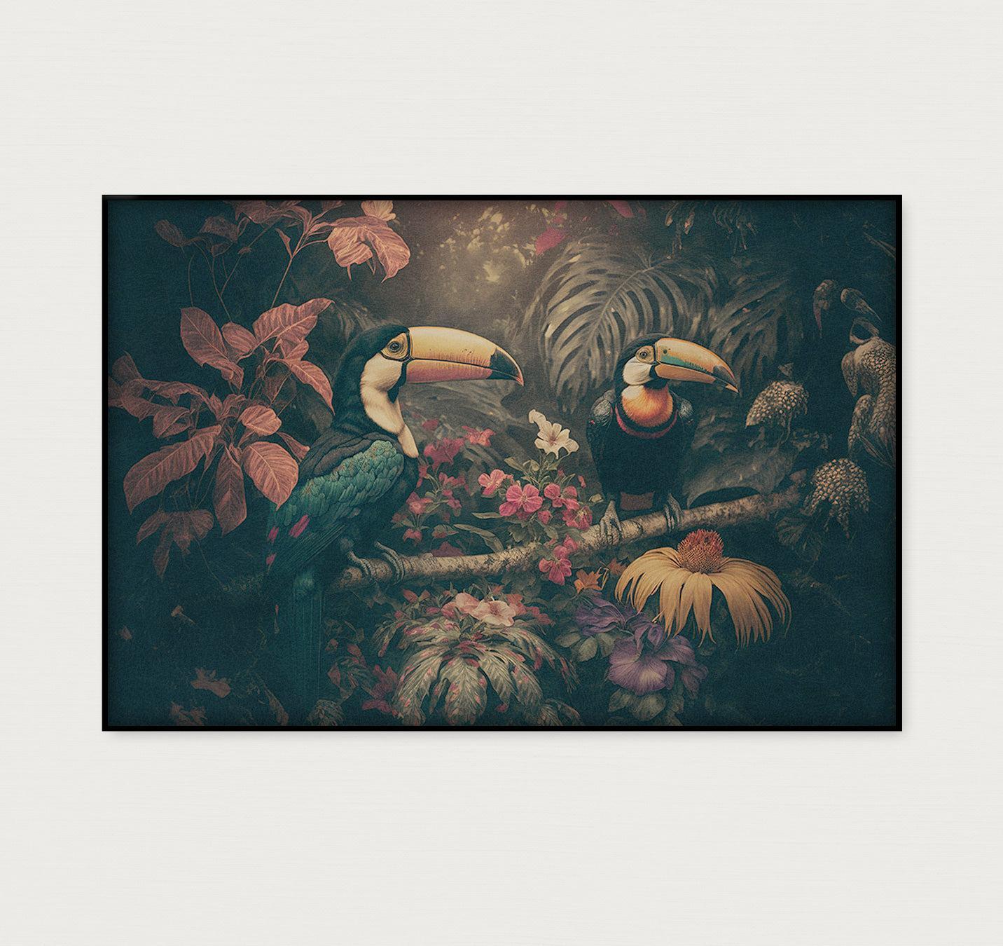 Toekans 2 · Akoestisch paneel-Poster liggend-House of Posters-House of Posters