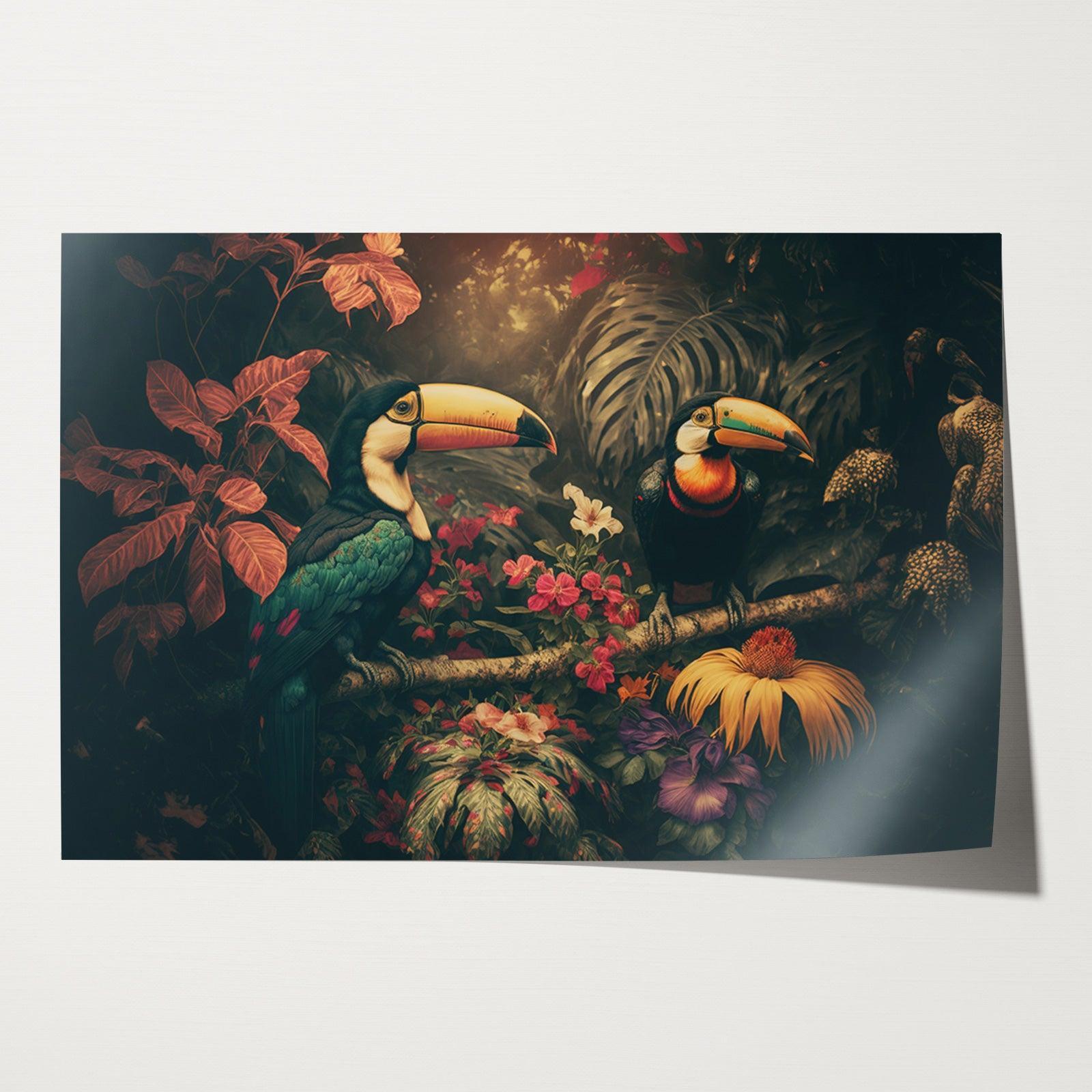 Toekans 2 · Papier-Poster liggend-House of Posters-House of Posters
