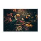 Toekans 2 als liggende wanddecoratie