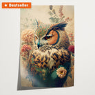 Uil 2 · Papier-Poster staand-House of Posters-House of Posters