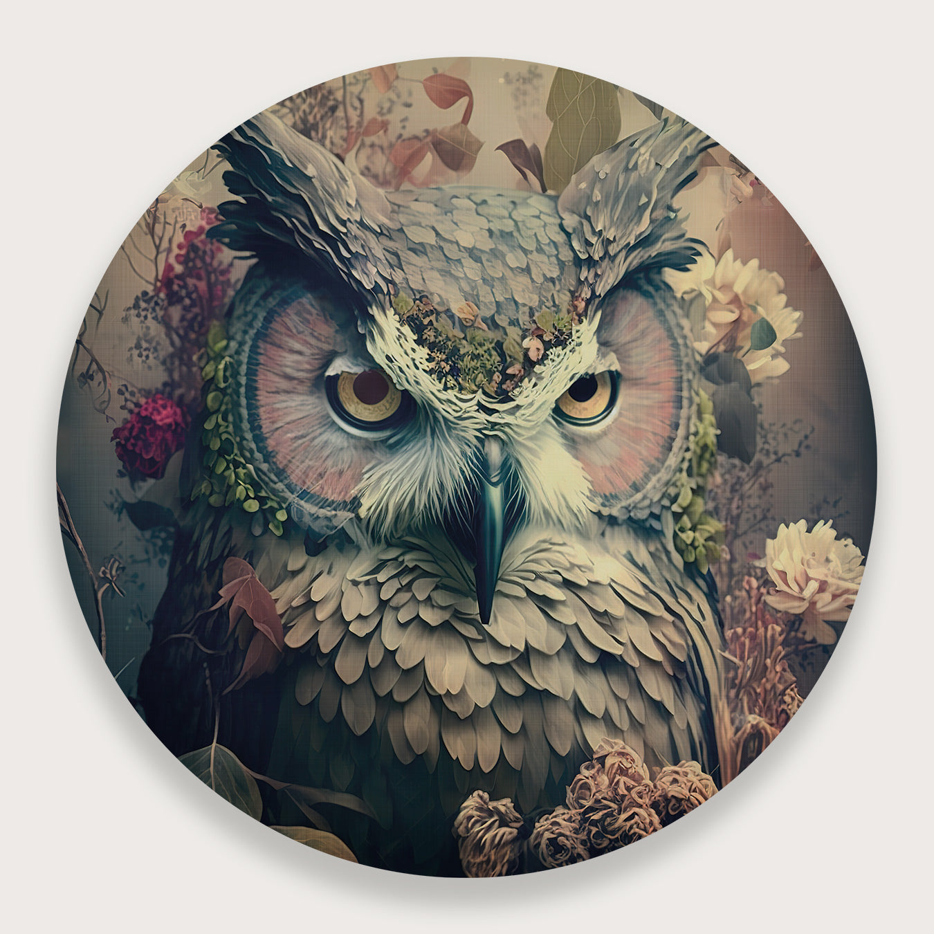 Uil 3 · Muurcirkel-Muurcirkel-House of Posters-House of Posters