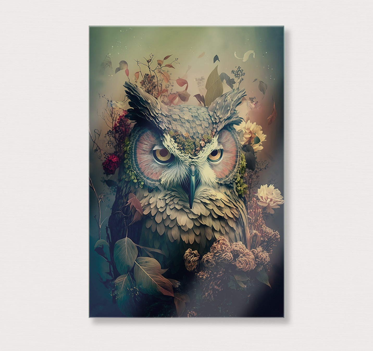 Uil 3 · Plexiglas-Poster staand-House of Posters-House of Posters