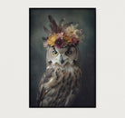 Uil 7 · Akoestisch paneel-Poster staand-House of Posters-House of Posters