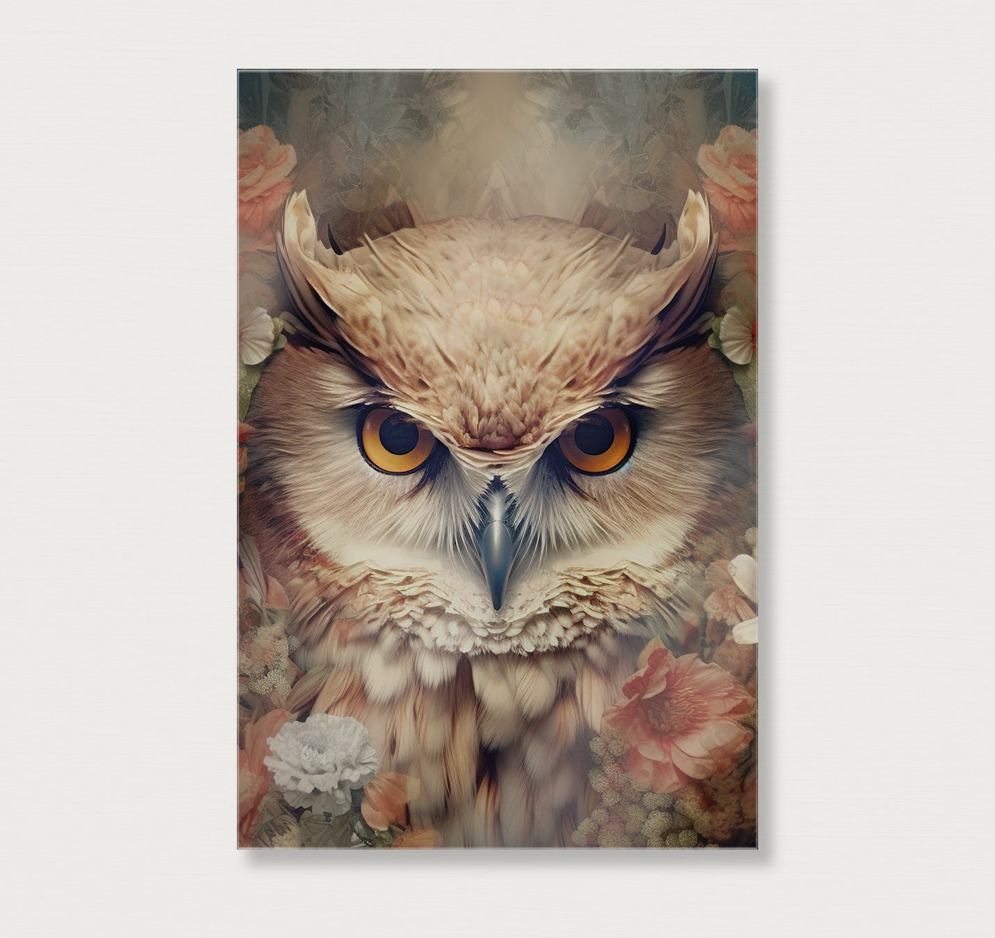 Uil 8 · Plexiglas-Poster staand-House of Posters-House of Posters