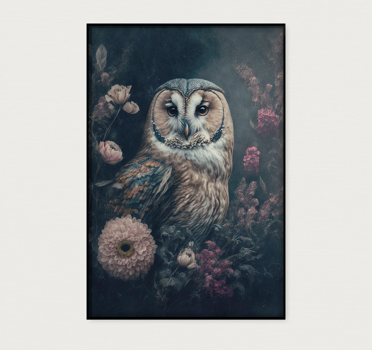 Uil · Akoestisch paneel-Poster staand-House of Posters-House of Posters