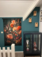 klantfoto wandkleed met vogels