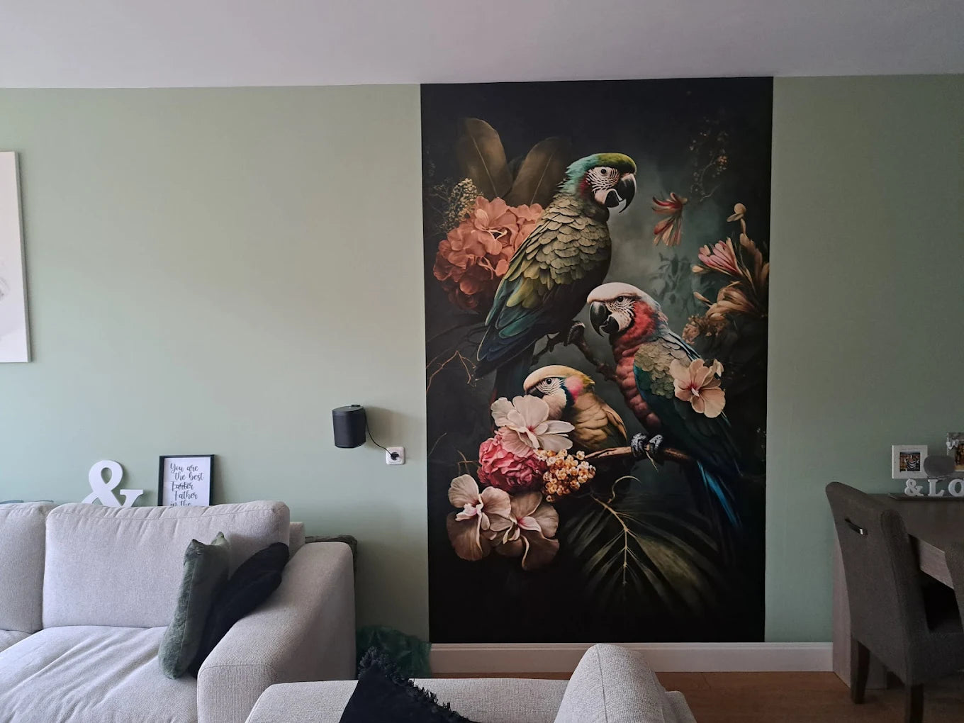klantfoto fotobehang vogels