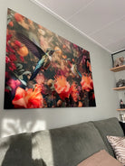 klantfoto schilderij vogels
