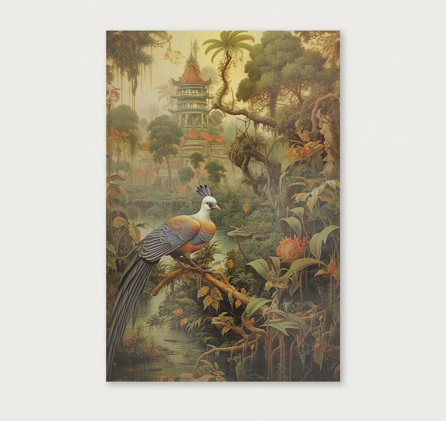 Vogel · Canvas-Poster staand-House of Posters-House of Posters