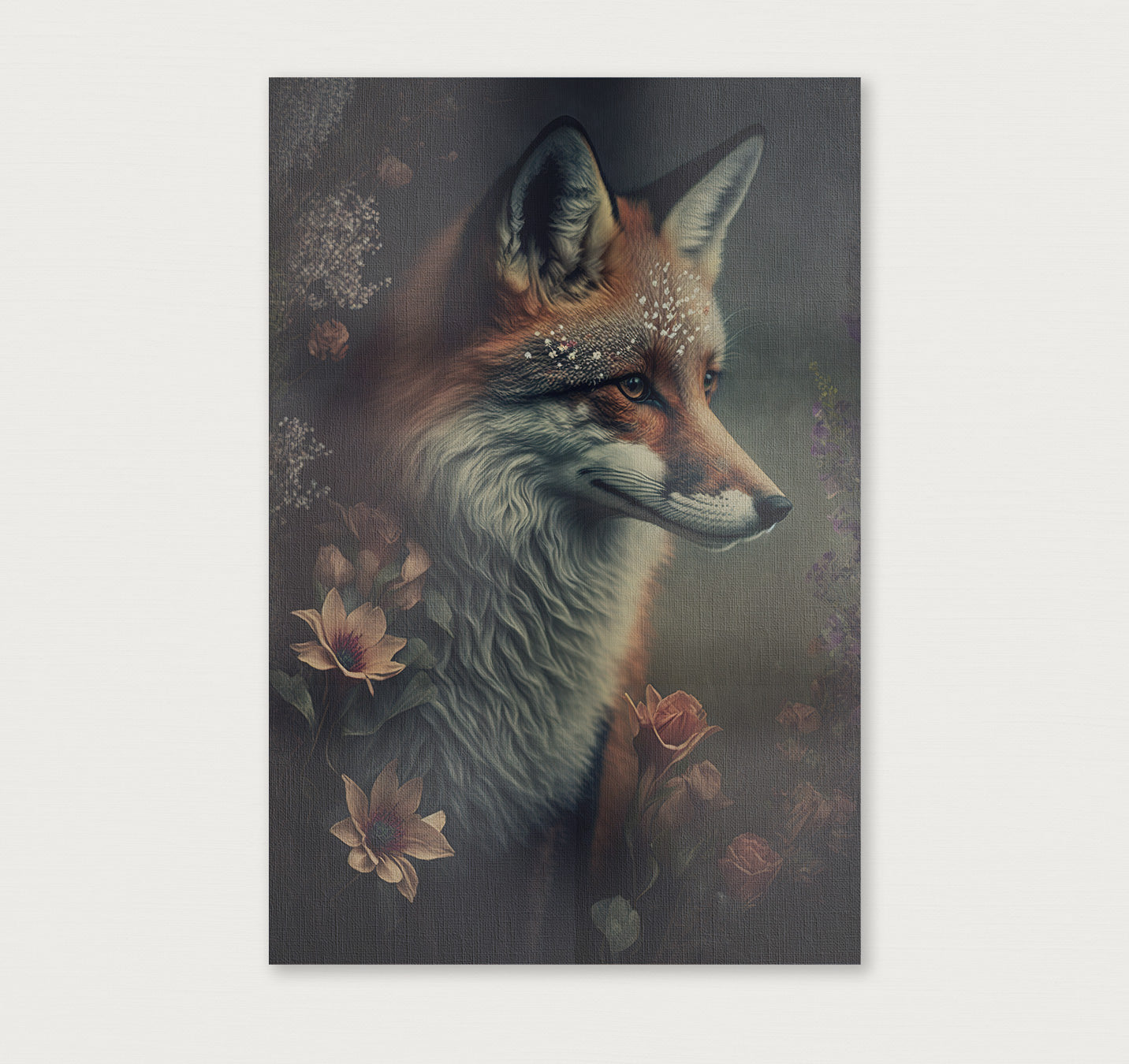 Vos 2 · Canvas-Poster staand-House of Posters-House of Posters