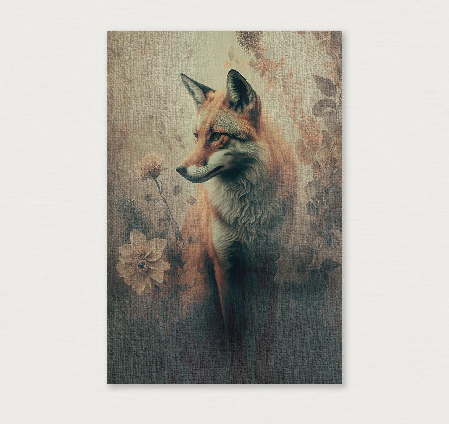 Vos · Canvas-Poster staand-House of Posters-House of Posters