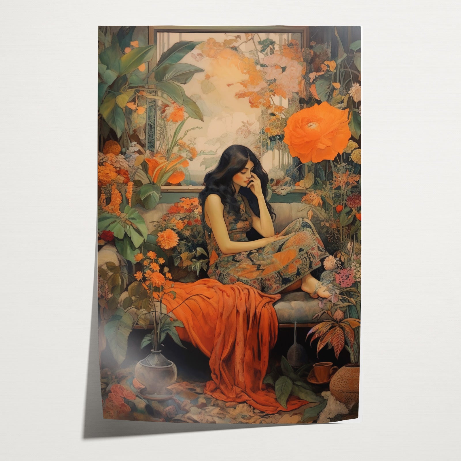 Vrouw 2 · Papier-Poster staand-House of Posters-House of Posters