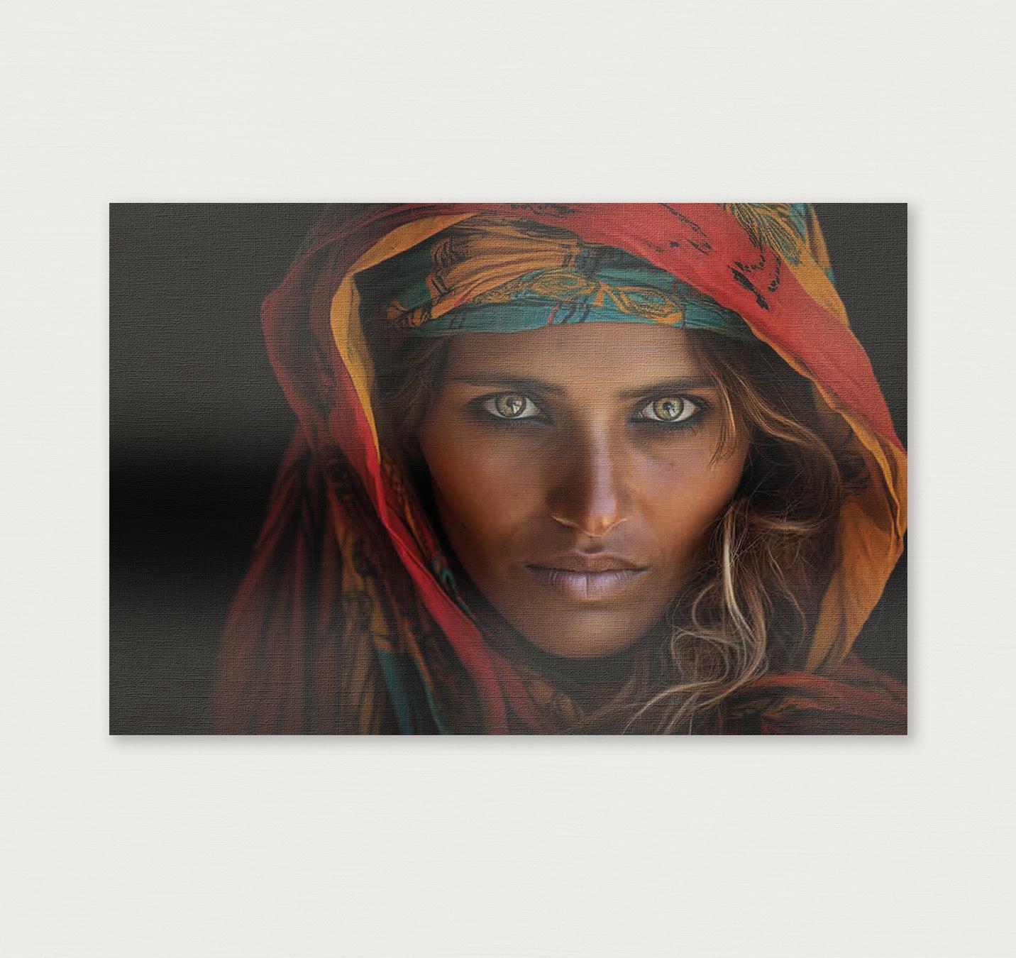 Vrouw 5 · Canvas-Poster liggend-House of Posters-House of Posters