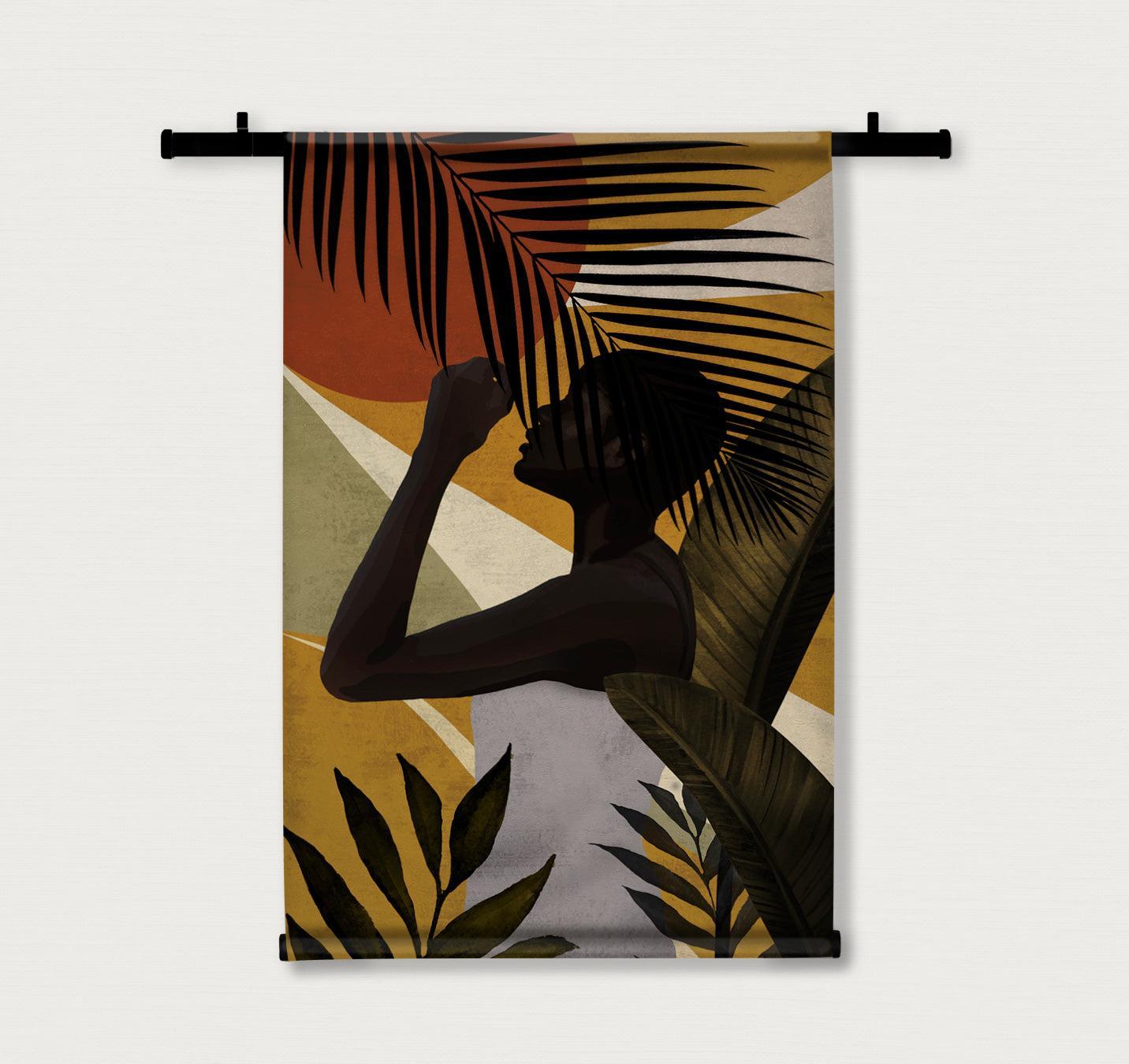 Vrouw 7 | Wandkleed Katoen | M 90 x 140 cm) | Tweedekans-Wandkleed-House of Posters-House of Posters