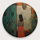 Vrouw · Muurcirkel-Muurcirkel-House of Posters-House of Posters