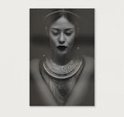 Vrouw Portret · Canvas-Poster staand-House of Posters-House of Posters