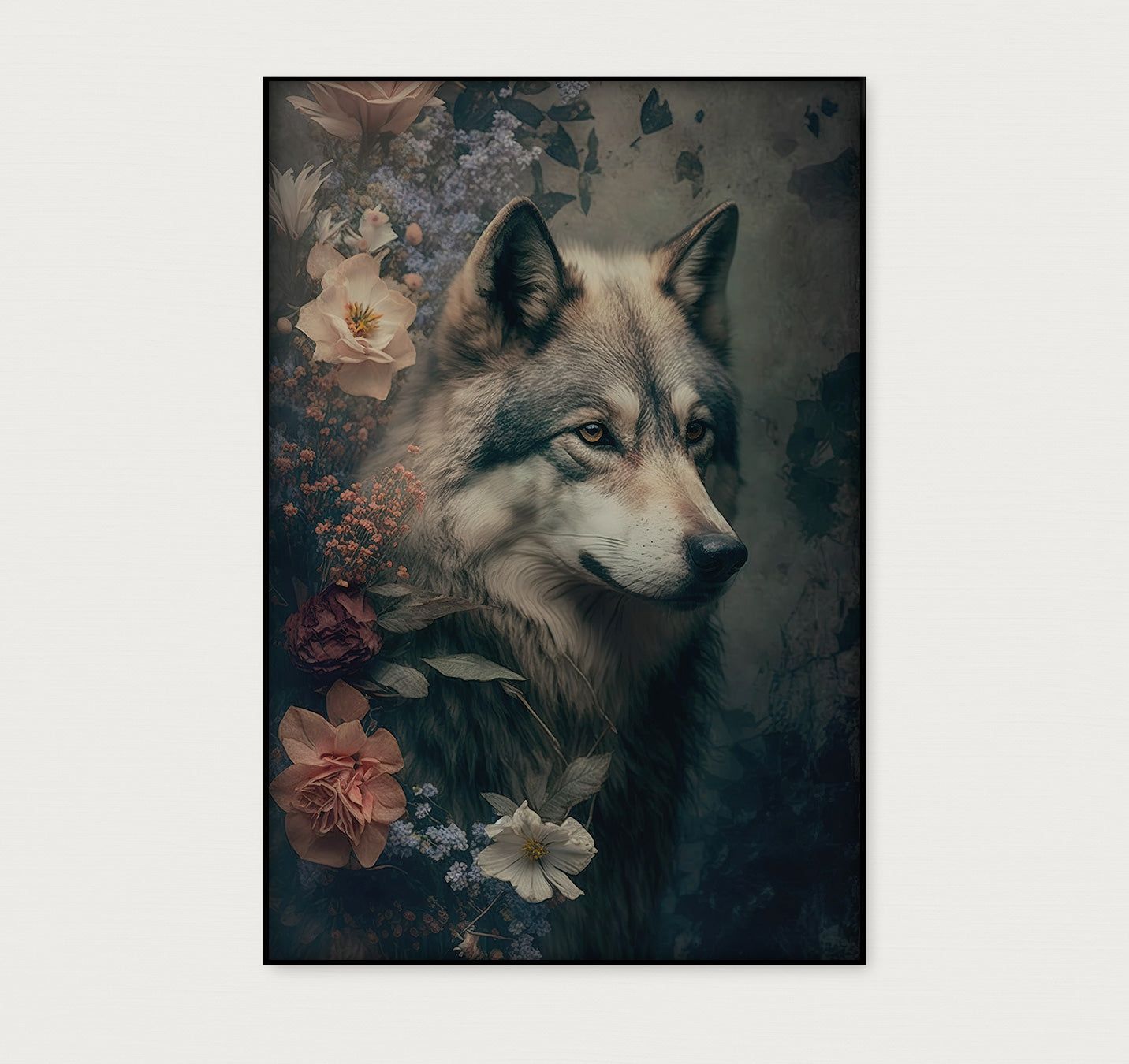 Wolf · Artframe-Poster staand-House of Posters-House of Posters