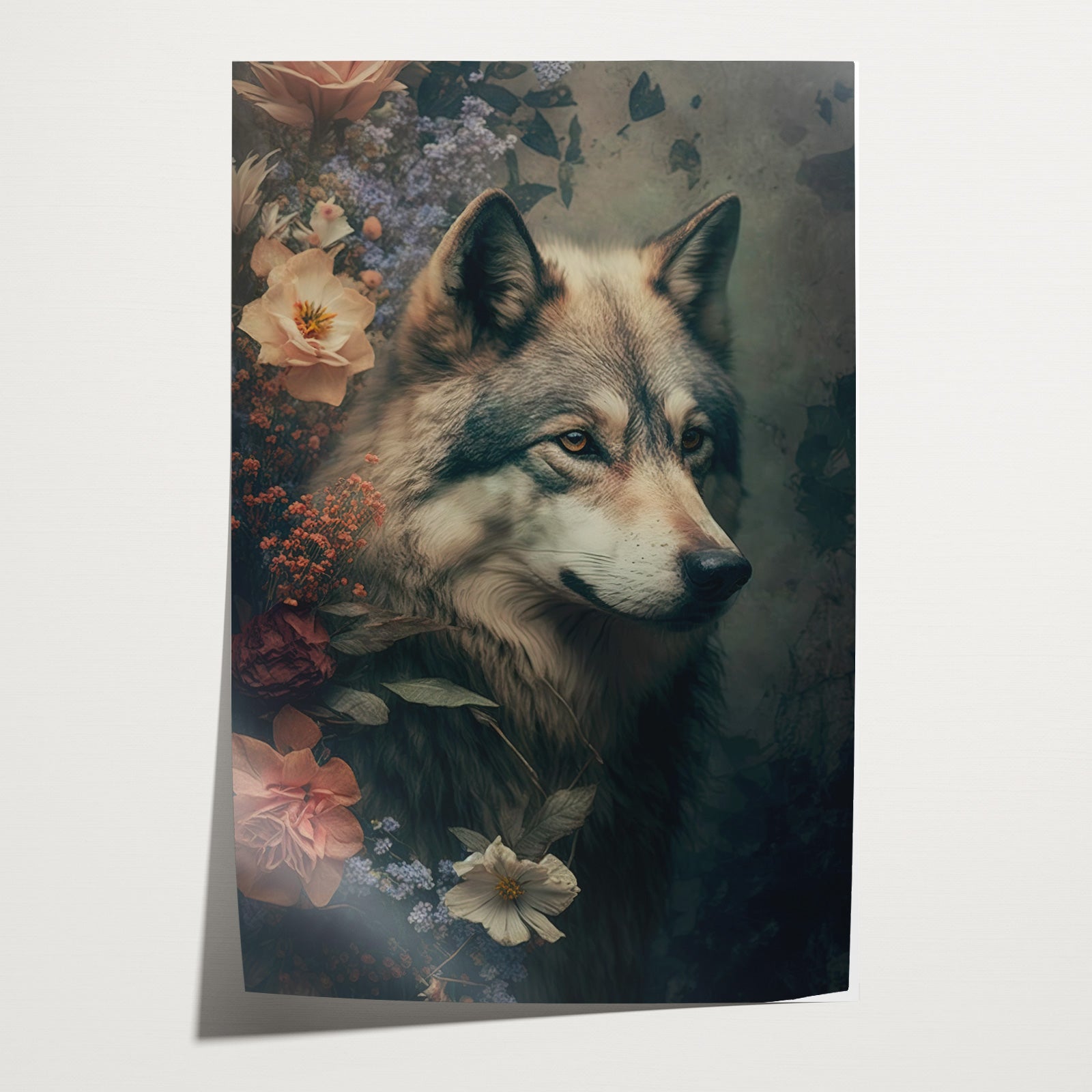 Wolf · Papier-Poster staand-House of Posters-House of Posters