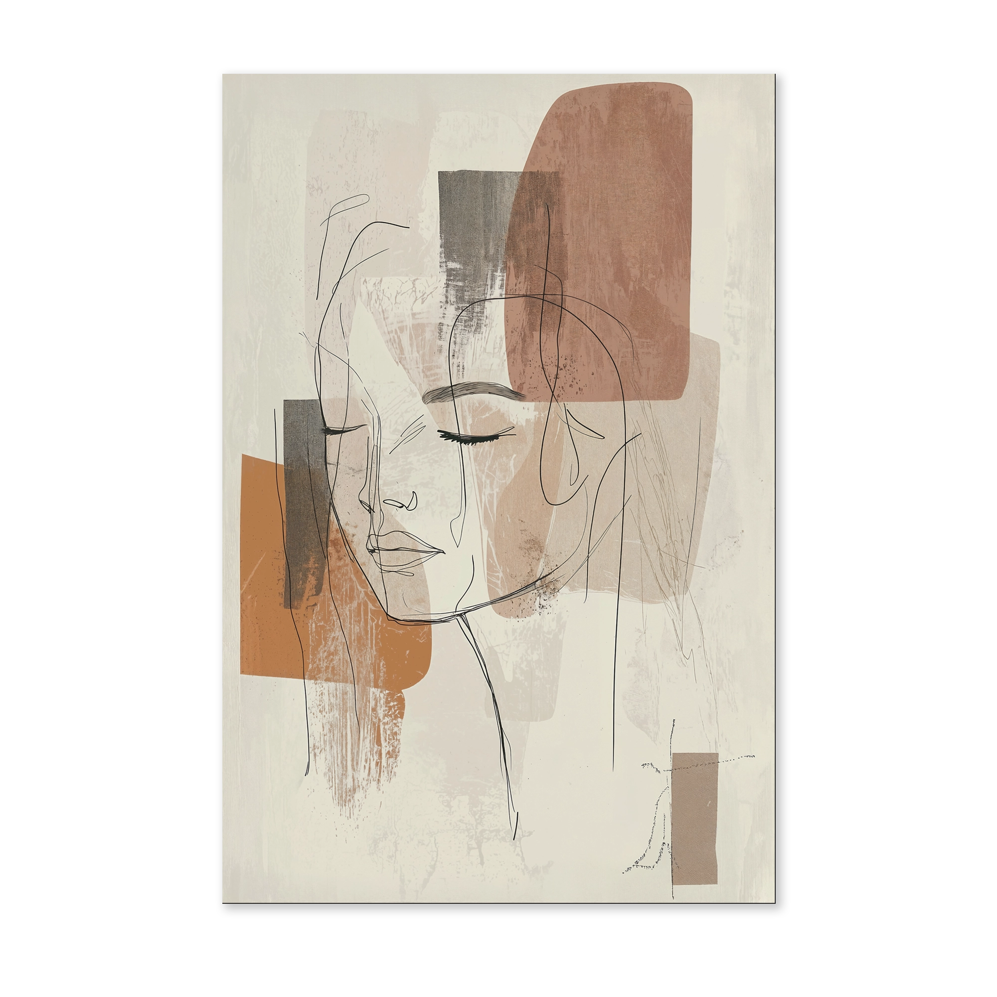 Ysra als staande wanddecoratie