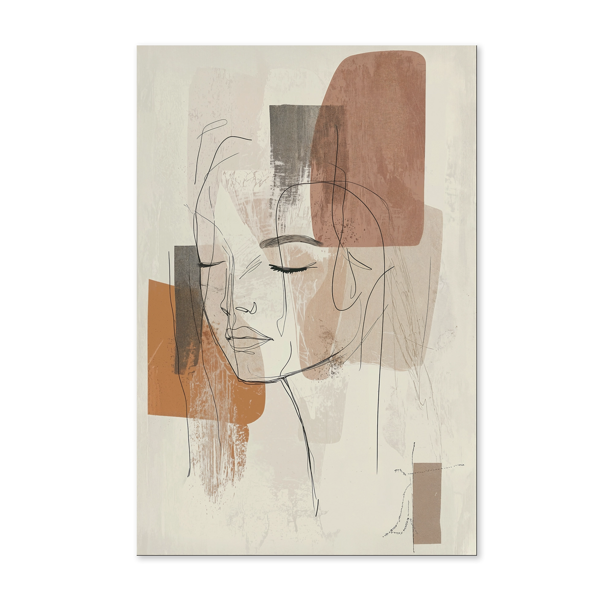 Ysra als staande wanddecoratie
