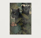 Zwarte panters · Canvas-Poster staand-House of Posters-House of Posters