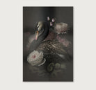 Zwarte zwaan · Canvas-Poster staand-House of Posters-House of Posters